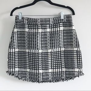 Cupcakes&Cashmere Chunky Plaid Skirt